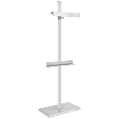 Langham Display Floor Lamp in Polished Nickel