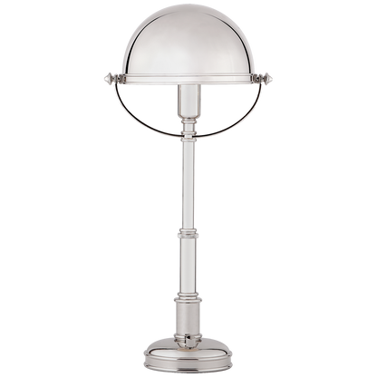 Carthage Mini Lamp in Polished Nickel