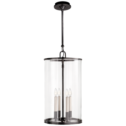 Modern Large Lantern in Bronze