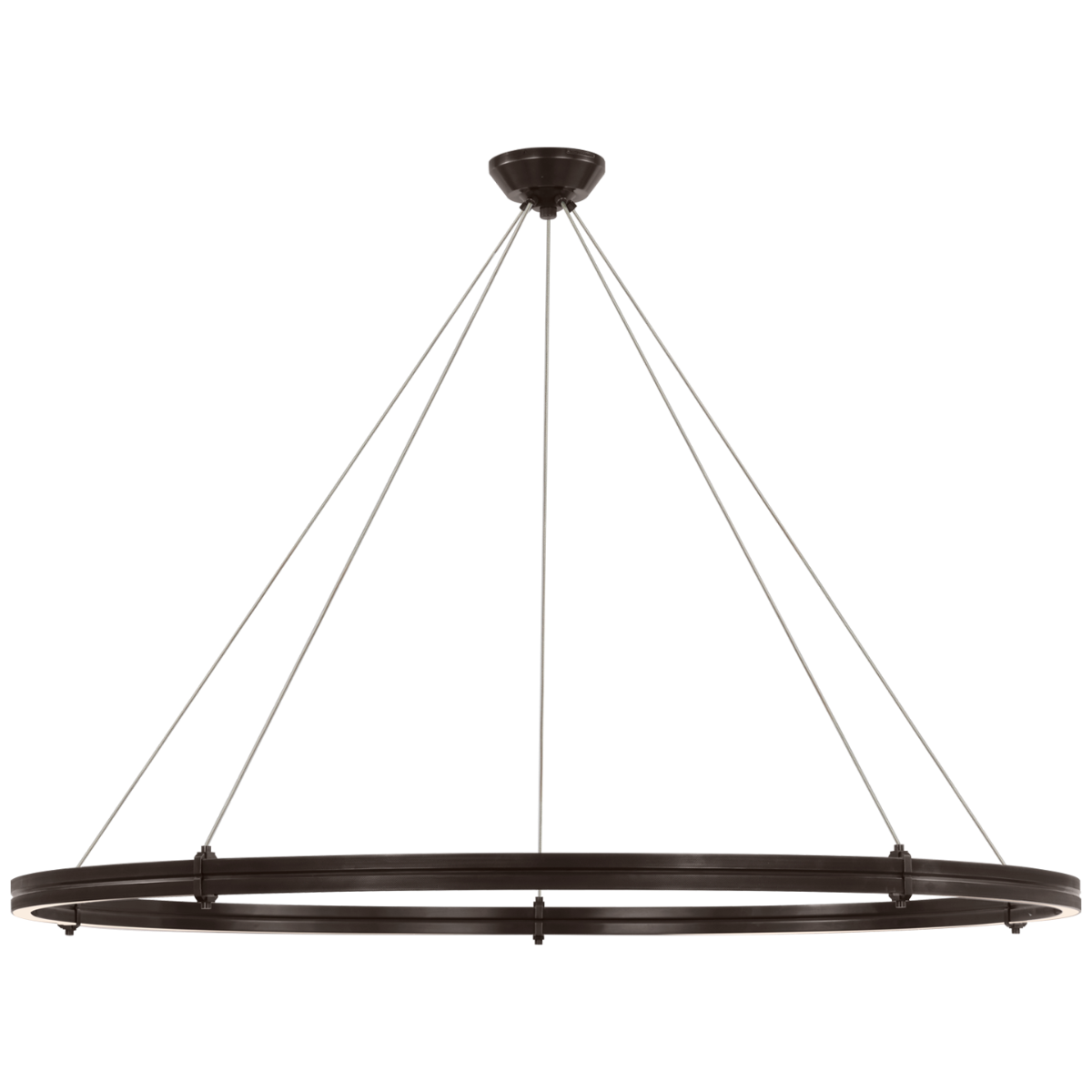 Paxton 60" Ring Chandelier in Bronze