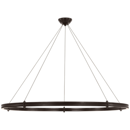 Paxton 60" Ring Chandelier in Bronze