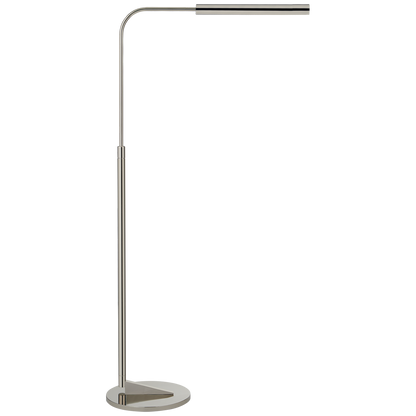 Austin Adjustable Floor Lamp in Polished Nickel