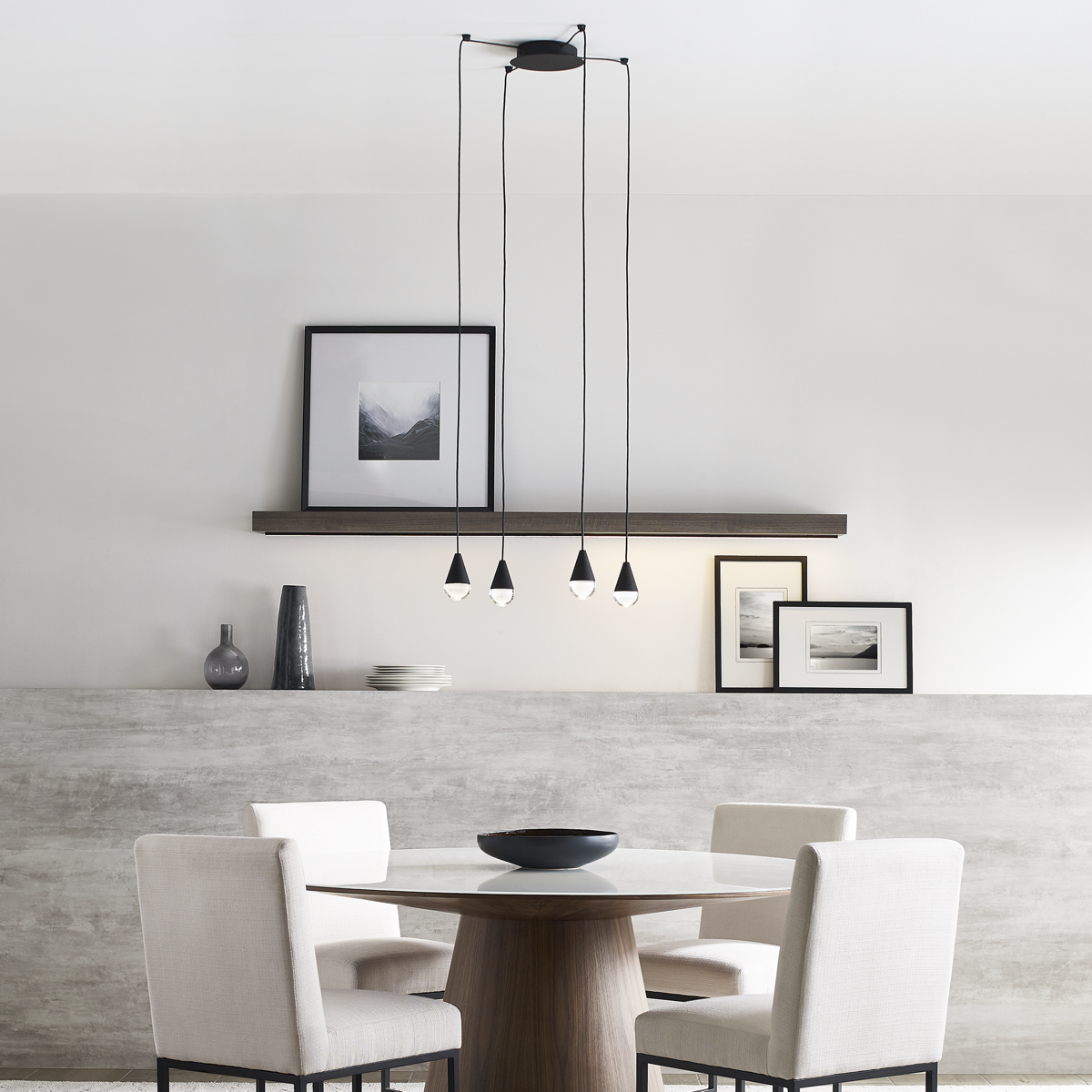 Cupola 4 Light Chandelier