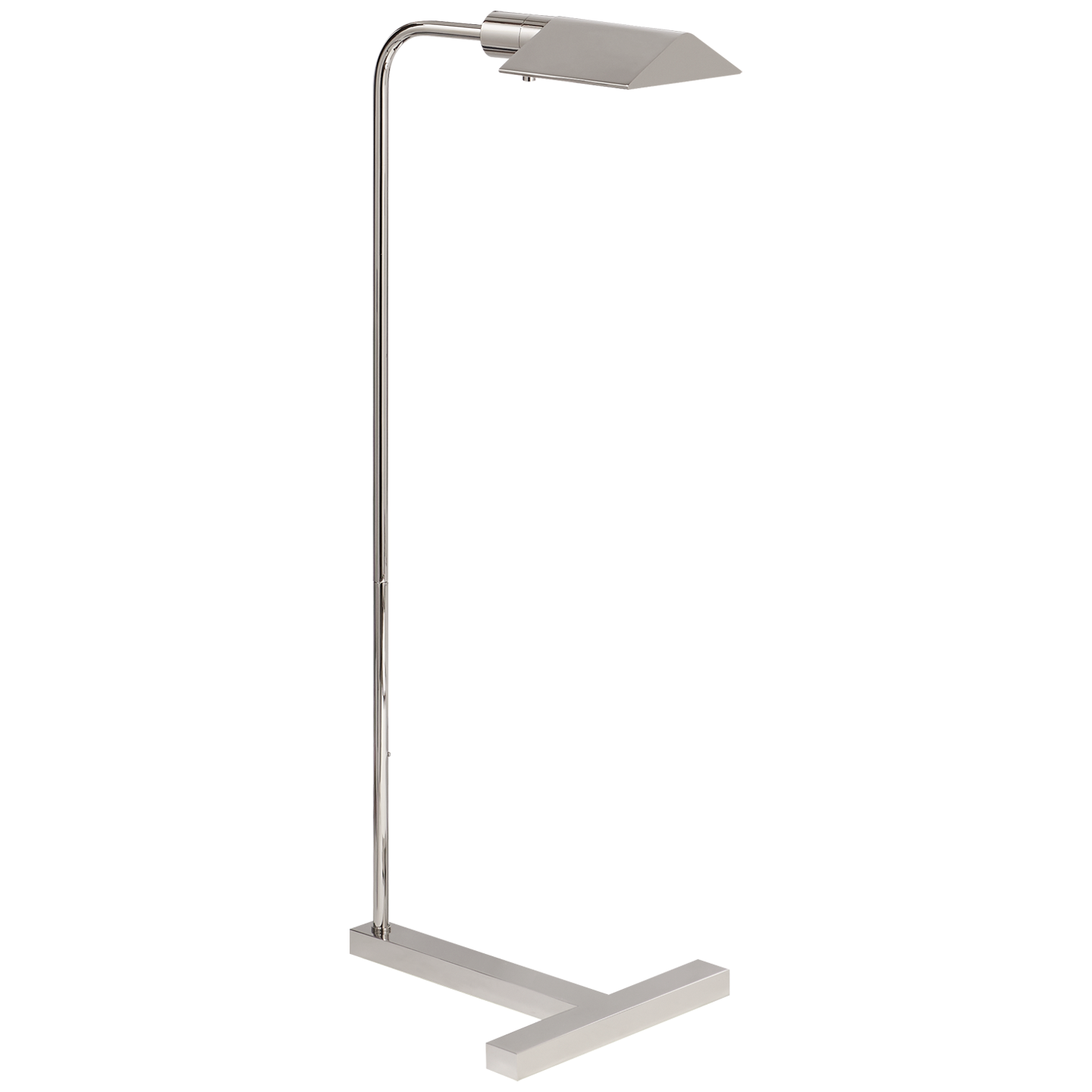 William Pharmacy Floor Lamp in Polished Nickel