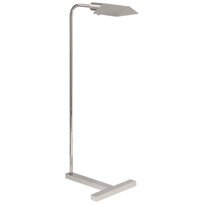William Pharmacy Floor Lamp in Polished Nickel