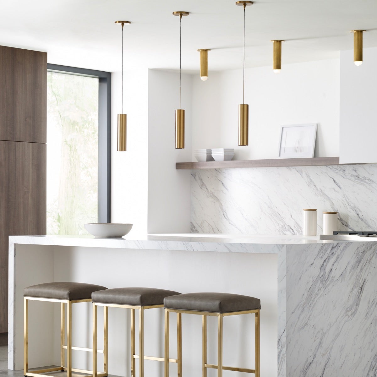 Ebell Medium Flush Mount