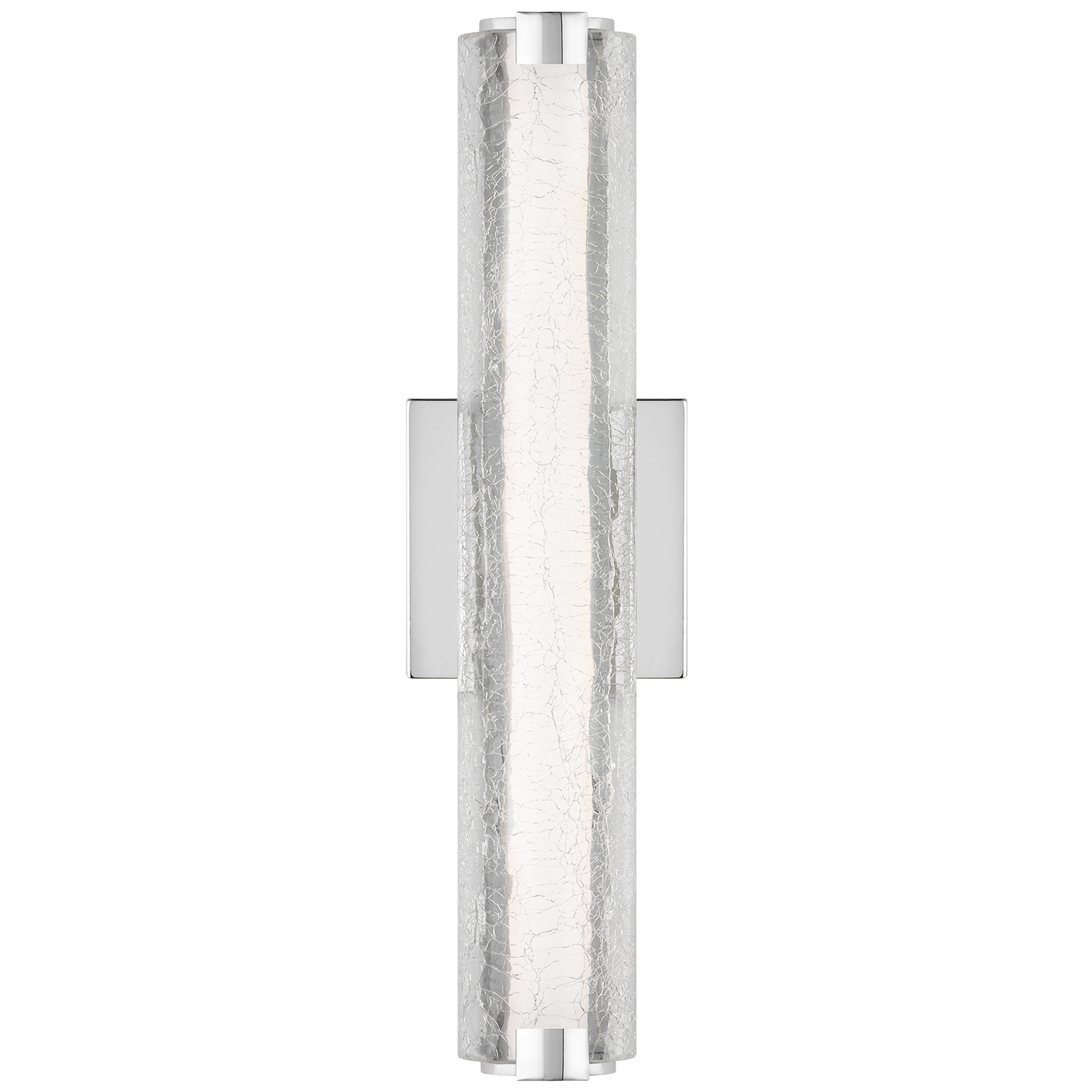 Cutler 18" Crack Glass LED Sconce