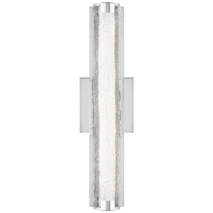 Cutler 18" Crack Glass LED Sconce