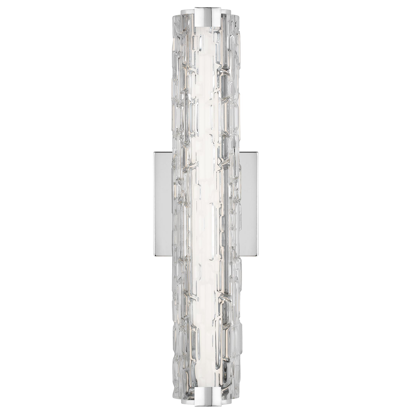 Cutler 18" Staggered Glass LED Sconce