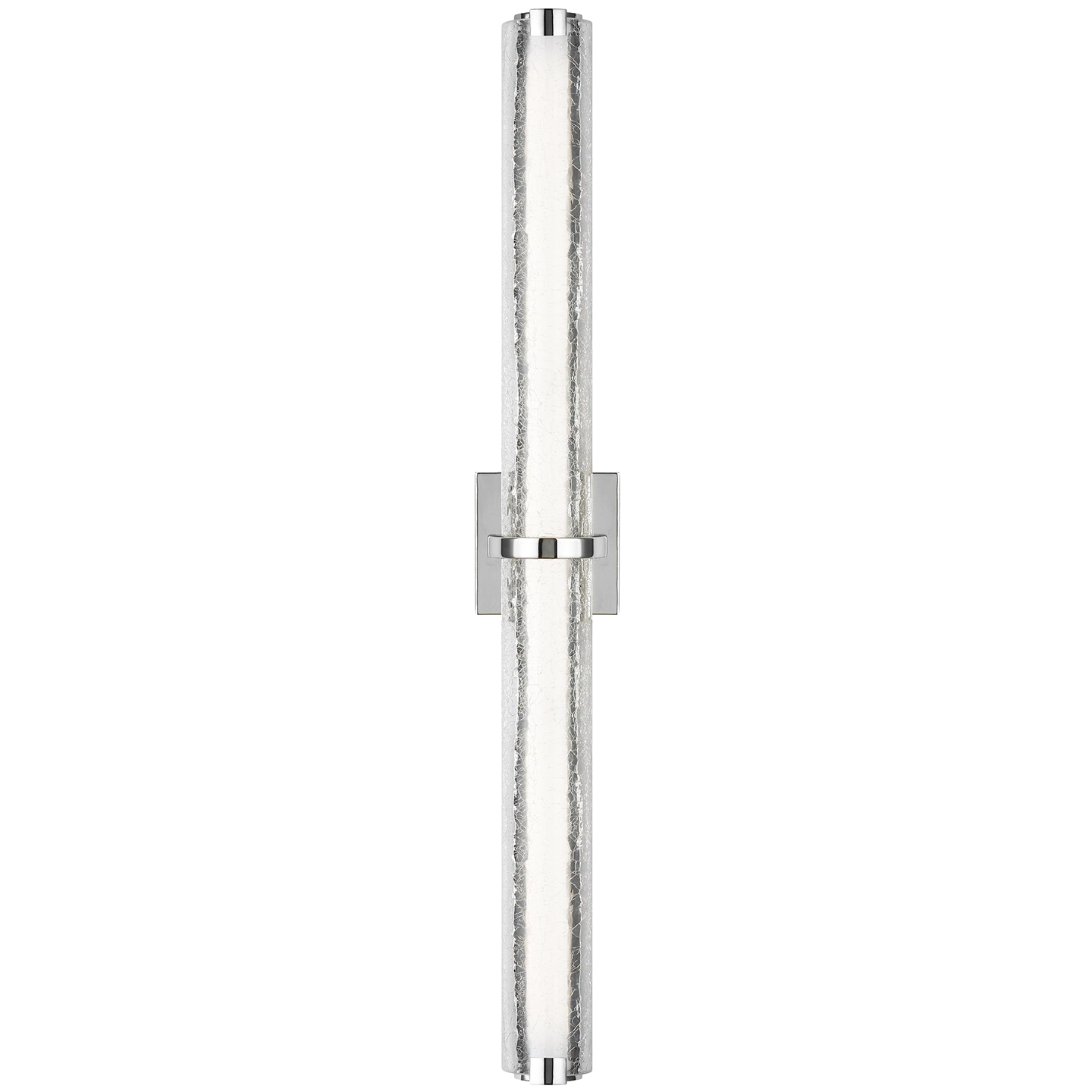 Cutler 36" Crackle Glass LED Vanity