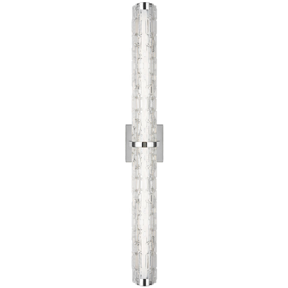 Cutler 36" Staggered Glass LED Vanity